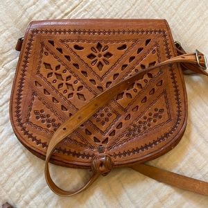 Leather bag from Spain